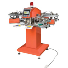 SPF 4 Color Small Label Logo Printing Machine For T-shirt clothes
